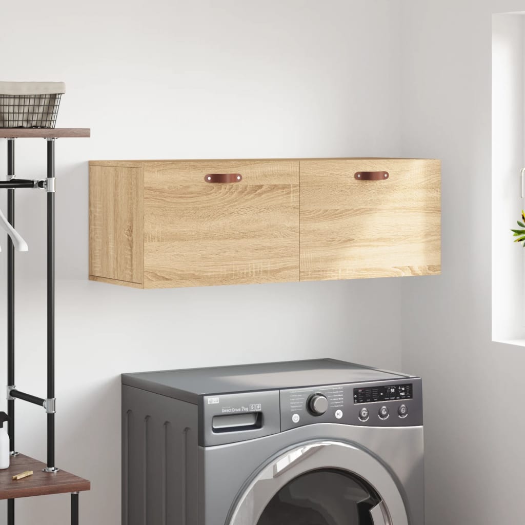 Wall Cabinet Sonoma Oak 100x36.5x35 cm Engineered Wood